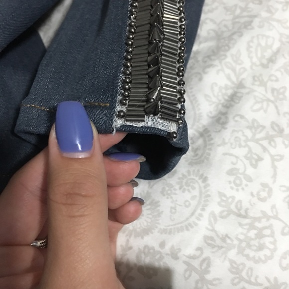 Hudson Jeans Luna Super Skinny with Studs - Picture 7 of 7